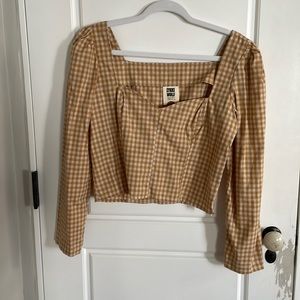 Lykke Wullf Georgie plaid top